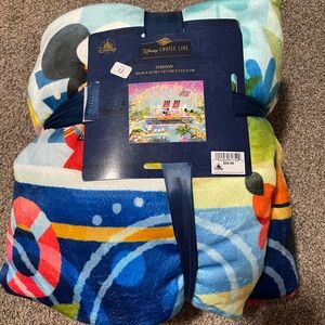 Disney Cruise Line Joey Chou Throw Blanket